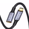 Cable Extensión USB C de MT USB  Gen Gbps NETCOM PE CA Cable de extensión USB C a USB C de  metros Netcom PE CA enmallado y con conectores de aluminio soporta Gbps W PD y K un producto de HD Multimedia PERU SAC