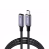 Cable Extensión USB C de MT USB  Gen Gbps NETCOM PE CA  Cable Extensión USB C de MT USB  Gen Gbps NETCOM PE CA Cable de extensión USB C a USB C de  metro Netcom PE CA enmallado y con conectores de aluminio soporta Gbps W PD y K un producto de HD Multimedia PERU SAC  HD Multimedia PERU SAC
