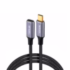 Cable Extensión USB C MT USB  Gen Gbps NETCOM PE CA Cable de extensión USB C a USB C de  metros Netcom PE CA enmallado y con conectores de aluminio soporta Gbps W PD y K un producto de HD Multimedia PERU SAC