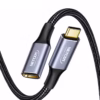 Cable Extensión USB C MT USB  Gen Gbps NETCOM PE CA Cable de extensión USB C a USB C de  metros Netcom PE CA enmallado y con conectores de aluminio soporta Gbps W PD y K un producto de HD Multimedia PERU SAC