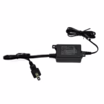 Adaptador 12V 1A Switching con Voltaje Regulado HikVision DS-2FA1201-DL(US): El Equipo Ideal para tus Cámaras de Seguridad, Adaptador Hikvision 12V 1A DS-2FA1201-DL con orejas de montaje en pared disponible en HD Multimedia PERU SAC