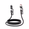 Cable USB  en  USB C Lightning USB A M W Enmallado LDNIO LC Cable de datos y carga W LDNIO LC cargando laptop y iPhone simultáneamente venta en HD Multimedia PERU SAC
