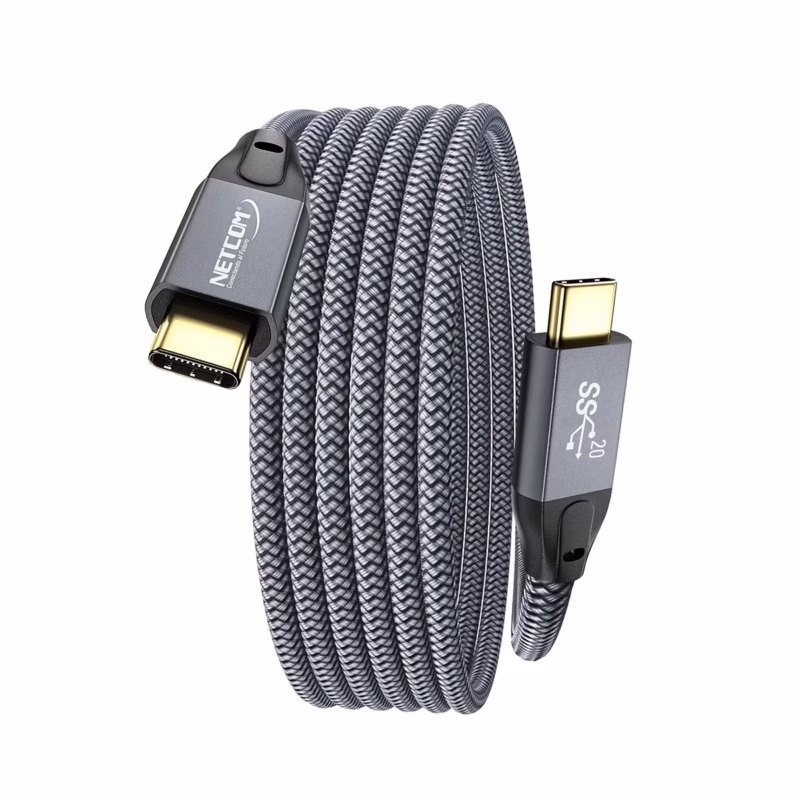 Cable USB C MT Genx Gbps KHz W NETCOM PE CA
