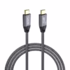 Cable USB C MT Genx Gbps KHz W NETCOM PE CA Cable USB C a USB C de  metros Netcom PE CA enmallado y con conectores de aluminio soporta Gbps W PD y K un producto de HD Multimedia PERU SAC