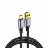 Cable USB C a USB A de mts USB Gen Gbps NETCOM PE CA Cable USB A a USB C de  metros Netcom PE CA enmallado y con conectores de aluminio soporta Gbps y W de carga un producto de HD Multimedia PERU SAC