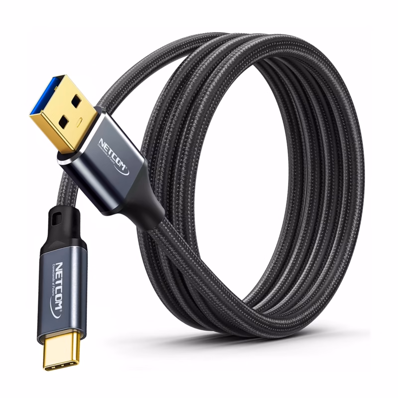 Cable USB C a USB A de mts USB Gen Gbps NETCOM PE CA