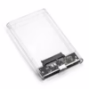 Carcasa para Disco de Laptop HDD o SSD  USB  Gbps Case Transparente Delcom YPH  Carcasa transparente Delcom YPH  para disco duro de laptop  pulgadas SATA a USB  mostrando el interior un producto de HD Multimedia PERU SAC