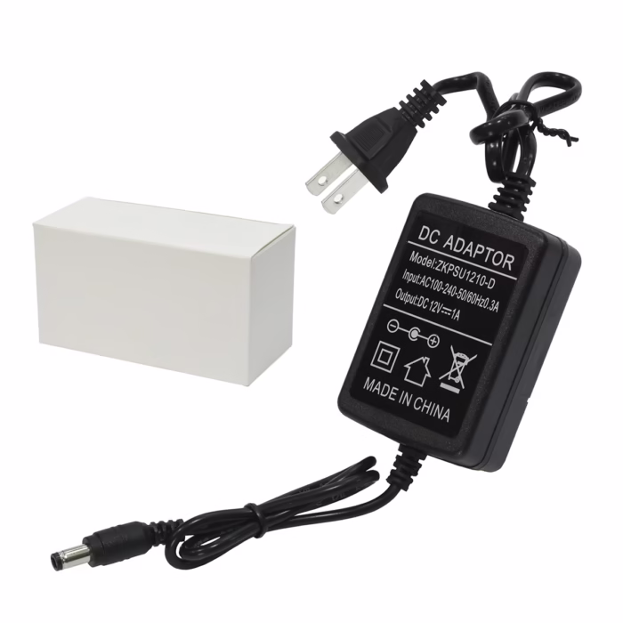 Fuente Regulada V A ZKTeco ZKPSU D Tipo Switching Original Adaptador V A ZKteco Transformador para Cámara de Seguridad HD Multimedia PERU SAC
