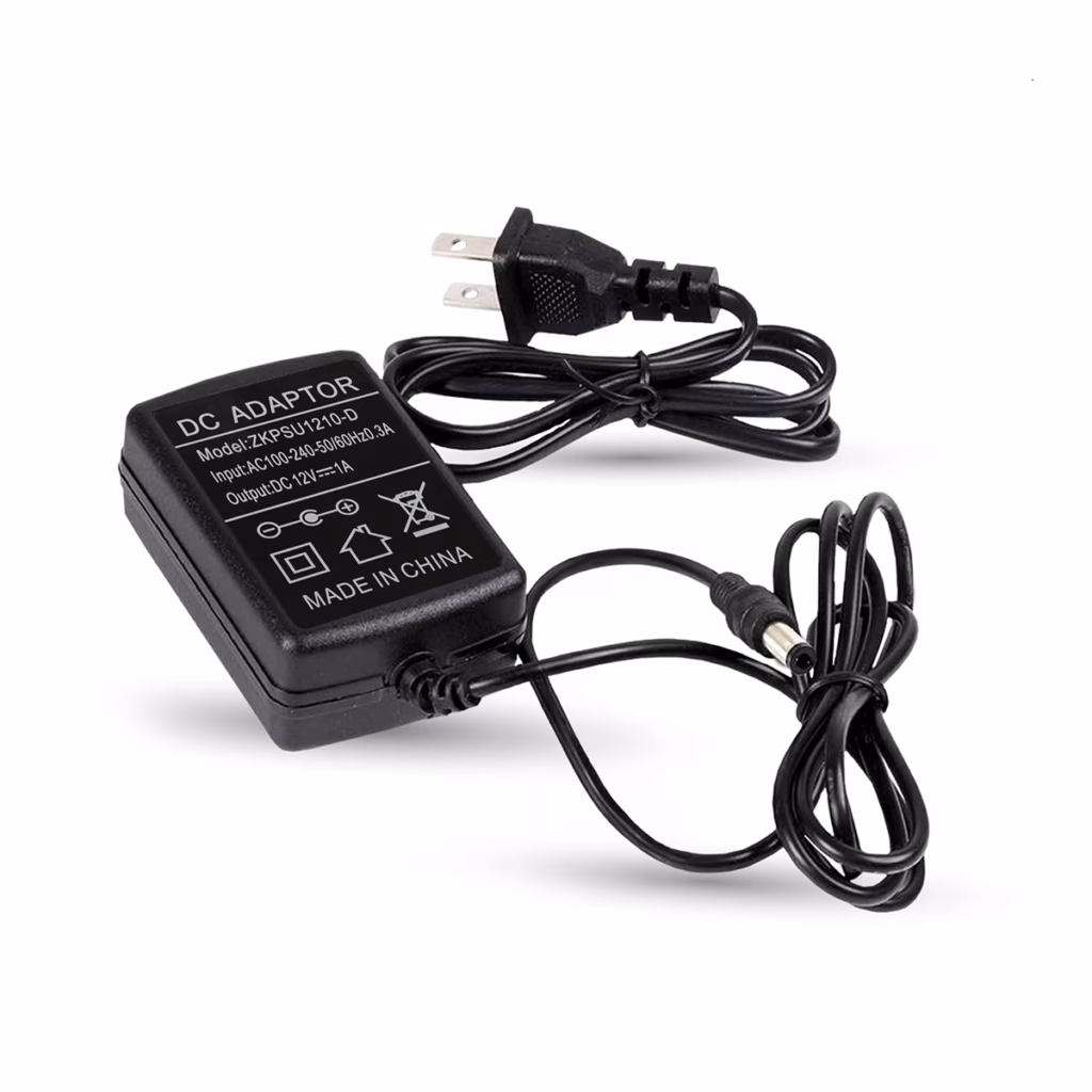 Fuente Regulada V A ZKTeco ZKPSU D Tipo Switching Original Adaptador V A ZKteco Transformador para Cámara de Seguridad HD Multimedia PERU SAC