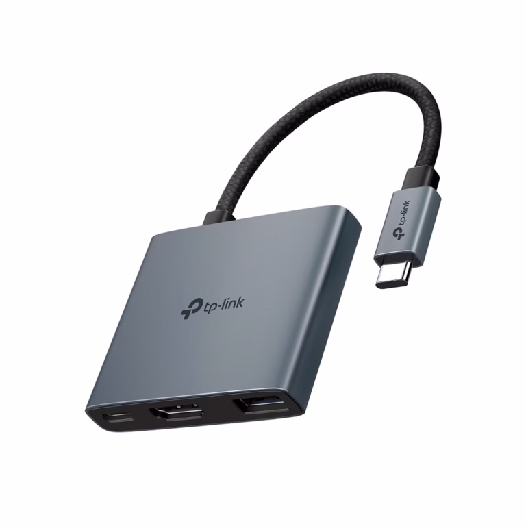 Adaptador USB-C a HDMI 3 en 1 TP-LINK UH3020C 4K@60Hz PD100W, Hub TP-Link UH3020C puertos HDMI 4K USB 3.0 y Carga PD 100W en HD Multimedia PERU SAC