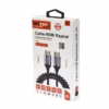 Cable Espiral HDMI CM K Ultra HD Gold Plated NETCOM PE HDE