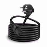 Cable Schuko a NEMA C15 15A 14AWG 1.8 Metros 100% Cobre NETCOM PE-AC0014, Cable de Poder Schuko a C15 1.8M Netcom PE-AC0014 14AWG para Switch Cisco en HD Multimedia PERU SAC