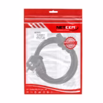 Cable Schuko a NEMA C15 15A 14AWG 1.8 Metros 100% Cobre NETCOM PE-AC0014, Cable de Poder Schuko a C15 1.8M Netcom PE-AC0014 14AWG para Switch Cisco en HD Multimedia PERU SAC