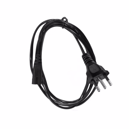 Cable Tipo 8 a 3 en Línea (Tipo L) 1.8M 220V 10A NETCOM PE-PW0091, Cable de Poder Tipo 8 a enchufe 3 en línea norma peruana Netcom PE-PW0091 en HD Multimedia PERU SAC