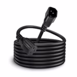 Cable Adaptador UPS C14 a Nema 5-15R 1.8M 16AWG 10A Netcom PE-AC0012 100% Cobre, Cable Adaptador C14 a NEMA 5-15R para UPS 1.8M Netcom PE-AC0012 en HD Multimedia PERU SAC