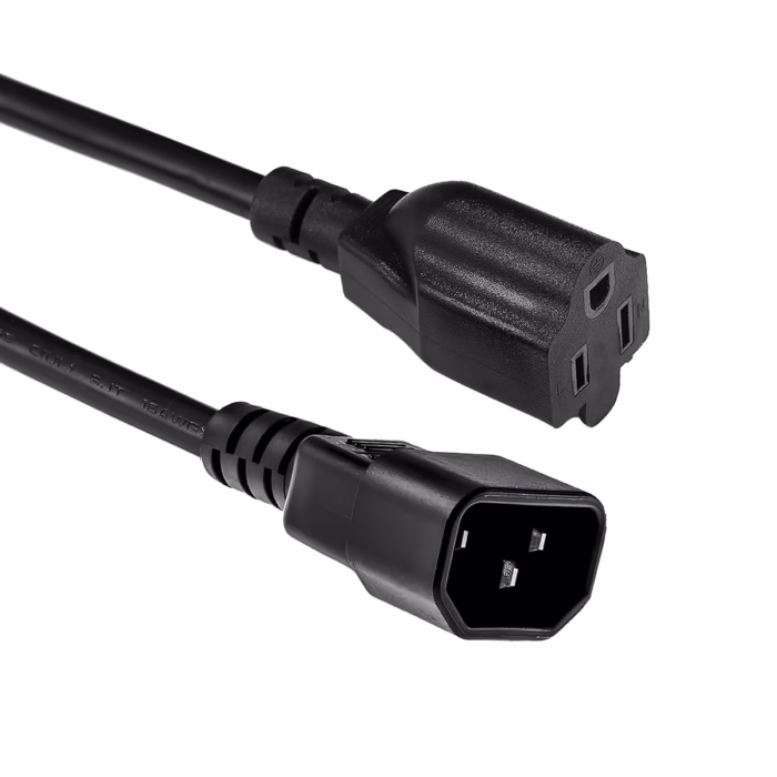 Cable Adaptador UPS C a Nema  R M AWG A Netcom PE AC  Cobre Cable Adaptador C a NEMA  R para UPS M Netcom PE AC en HD Multimedia PERU SAC