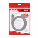 Cable Adaptador UPS C14 a Nema 5-15R 1.8M 16AWG 10A Netcom PE-AC0012 100% Cobre, Cable Adaptador C14 a NEMA 5-15R para UPS 1.8M Netcom PE-AC0012 en HD Multimedia PERU SAC