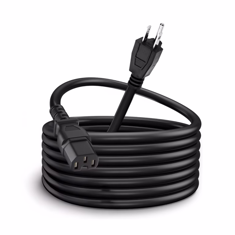 Cable de Poder C15 a NEMA 5-15P 1.8MT 14AWG 16A 100% Cobre NETCOM PE-AC0013, Cable de Poder C15 a NEMA 5-15P 1.8M Netcom 14AWG para Switch Cisco disponible en HD Multimedia PERU SAC