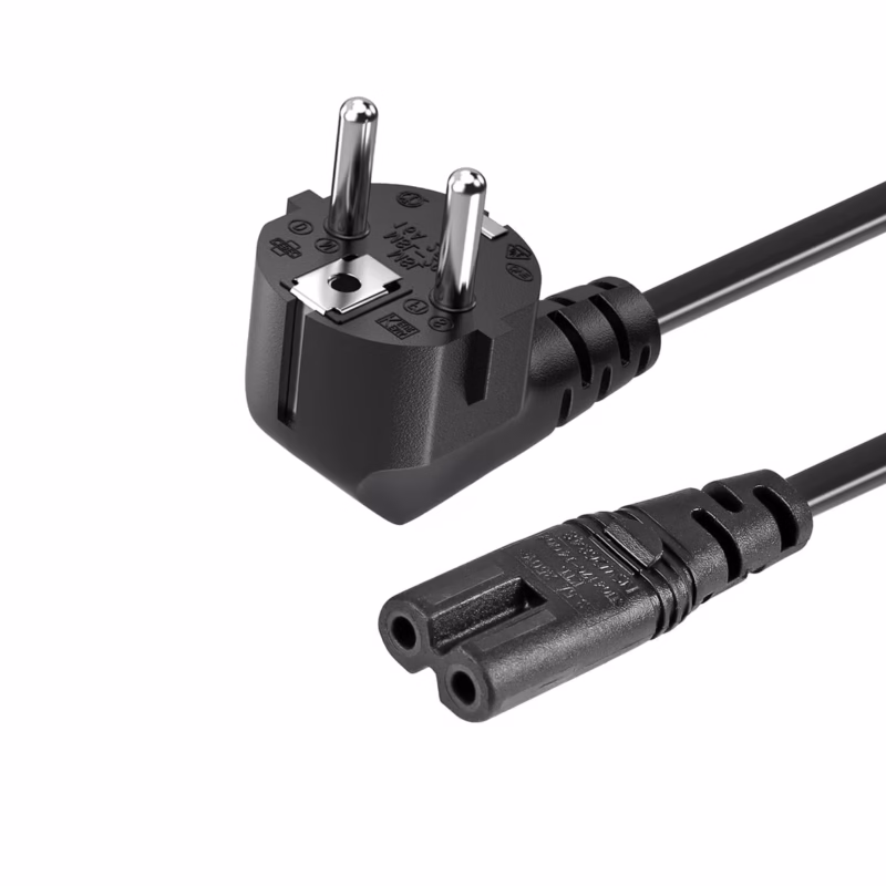 Cable de Poder Tipo 8 a SCHUKO 1.8M 220V 10A NETCOM PE-PW0090_____01 Cable de Poder Tipo a Schuko NETCOM PE PW Metros V A