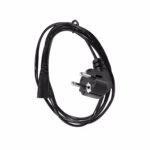 Cable de Poder Tipo 8 a SCHUKO 1.8M 220V 10A NETCOM PE-PW0090, Cable de Poder Tipo 8 a Schuko 1.8M Netcom PE-PW0090 en HD Multimedia PERU SAC, cable de Poder para Consola o Radio