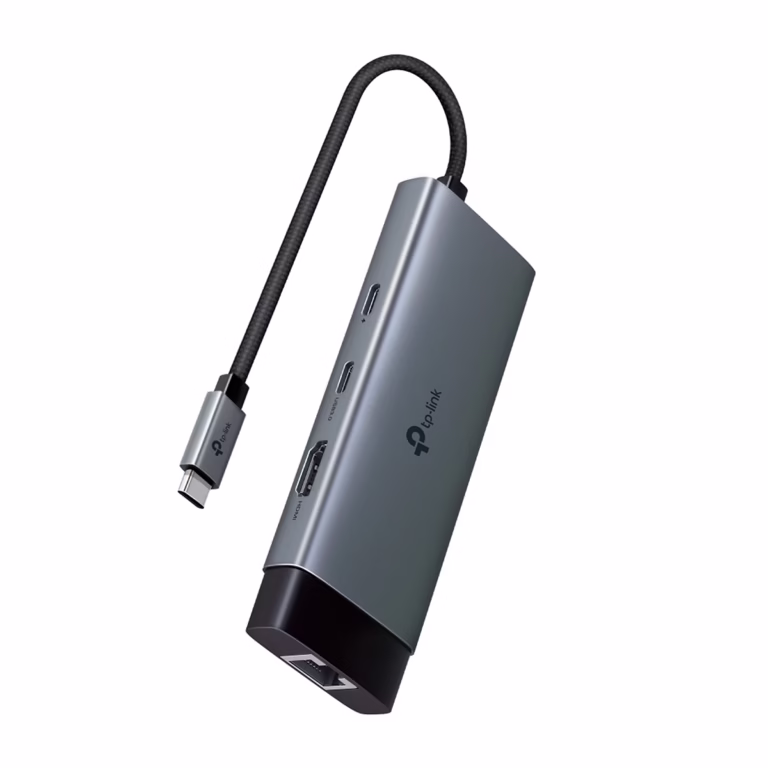 Docking USB-C 6 en 1 TP-Link UH6120C HDMI 4K@60Hz Lan Gigabit 2 Puertos USB 3.0 y PD 100W de Carga Rápida, Docking Station USB-C 6 en 1 TP-Link UH6120C HDMI 4K 60Hz carcasa metal en HD Multimedia PERU SAC