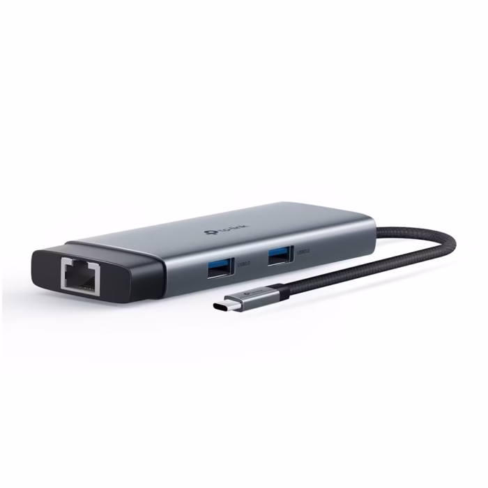 Docking USB C  en  TP Link UHC HDMI KHz Lan Gigabit  Puertos USB  y PD W de Carga Rápida Docking Station USB C  en  TP Link UHC HDMI K Hz carcasa metal en HD Multimedia PERU SAC