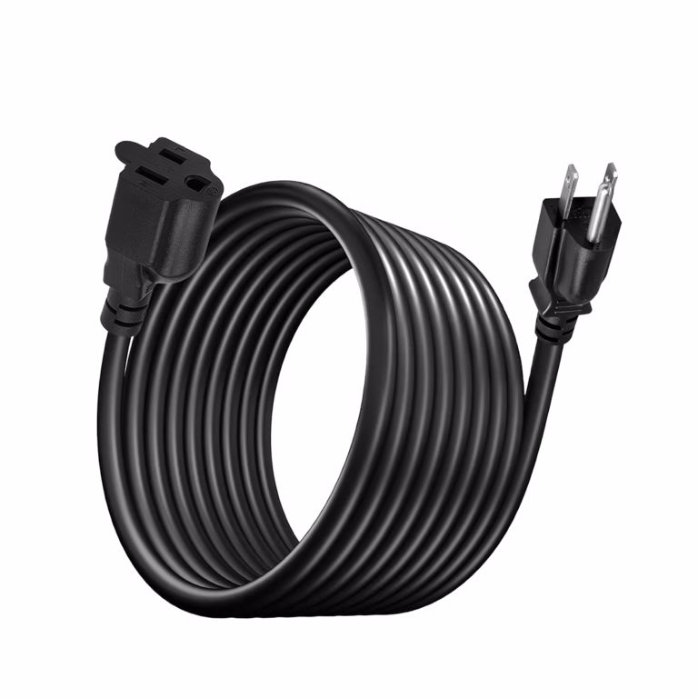 Extensión Cable de Poder NEMA 5-15P a NEMA 5-15R 1.8MT 16AWG 10A 100% Cobre NETCOM PE-AC0010, Extensión Cable de Poder NEMA 5-15P a 5-15R 1.8M Netcom PE-AC0010 100% Cobre en HD Multimedia PERU SAC, Extensión de Cable Power