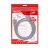 Cable de extensión de energía negro  Amperios para PC y Monitores disponible en HD Multimedia PERU SAC