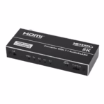 Extractor de Audio HDMI 8K ATMOS 7.1CH Optical Coaxial y Estéreo NETCOM PE-EL0320, Salidas de audio Óptico Coaxial y HDMI Audio Only del extractor Netcom en HD Multimedia PERU SAC