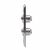 Faceplate Doble XLR Hembra Metálico Canon  PIN NETCOM PE XLR Placa de Pared con Doble Canon Hembra Wallplate Doble XLR Hembra en HD Multimedia PERU SAC