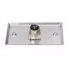 Faceplate Metálico XLR Hembra Canon  PIN NETCOM PE XLR Placa de Pared con Conector Canon Hembra Faceplate Metálico XLR Hembra de acero inoxidable Netcom PE XLR entrada de micrófono en HD Multimedia PERU SAC