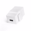 Jack Keystone USB C Hembra a Hembra ° Finder TM USB C C Blanco JACK USB C Keystone USB Type C en HD Multimedia PERU SAC