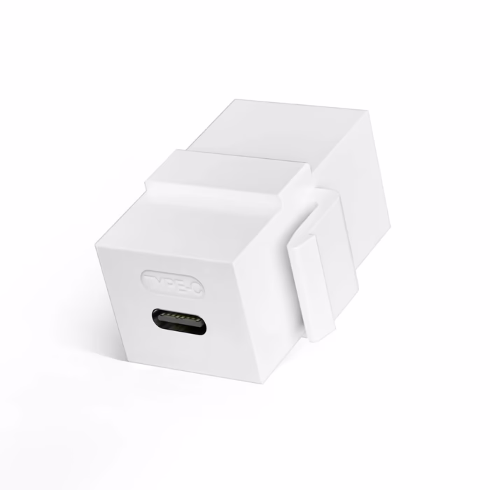 Jack Keystone USB C Hembra a Hembra ° Finder TM USB C C Blanco JACK USB C Keystone USB Type C en HD Multimedia PERU SAC