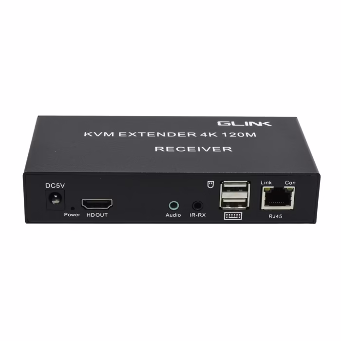 KVM Extender HDMI con USB de MT por UTP Glink GL  | Teclado Mouse Audio y Video por Cable LAN a Largas Distancias Extensor de Video Audio Teclado y Mouse por cable LAN en HD Multimedia PERU SAC