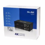 KVM Extender HDMI con USB de 120MT por UTP Glink GL-040 | Teclado Mouse Audio y Video por Cable LAN a Largas Distancias, Extensor de Video Audio Teclado y Mouse por cable LAN, en HD Multimedia PERU SAC