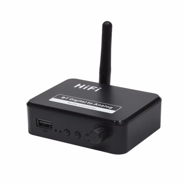 Receptor Bluetooth 5.1 con Reproductor MP3 y Convertidor Optico American NET BLS-B35: Actualiza tu Equipo de Sonido, Receptor BT con control de volumen y entrada óptica American NET BLS-B35 en HD Multimedia PERU SAC