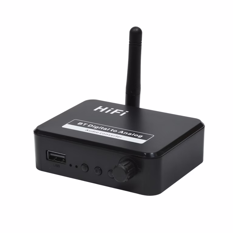 Receptor Bluetooth 5.1 con Reproductor MP3 y Convertidor Optico American NET BLS-B35: Actualiza tu Equipo de Sonido, Receptor BT con control de volumen y entrada óptica American NET BLS-B35 en HD Multimedia PERU SAC