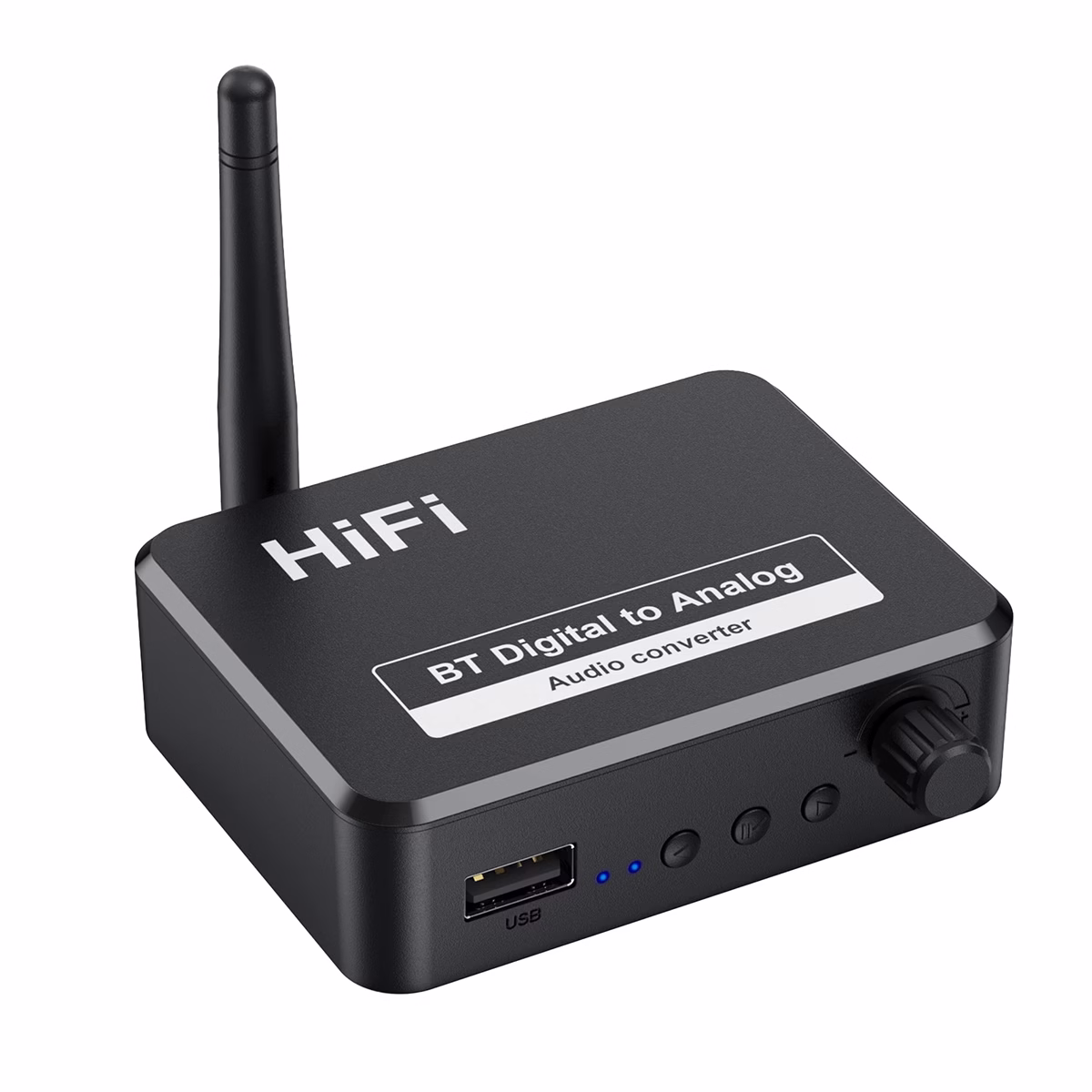 Receptor Bluetooth 5.1 con Reproductor MP3 y Convertidor Optico American NET BLS-B35: Actualiza tu Equipo de Sonido, Receptor BT con control de volumen y entrada óptica American NET BLS-B35 en HD Multimedia PERU SAC