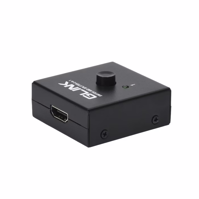 Splitter Switch HDMI K Bi Direccional Glink GL  x o x Metálico La solución Práctica a tu alcance Switch Splitter HDMI K Bi Direccional Glink GL  carcasa de metal en HD Multimedia PERU SAC