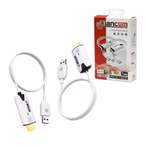 Adaptador HDMI Inalámbrico 30M Full HD 60Hz 5.8GHz Lancom GT-HDWL30, Kit Transmisor y Receptor HDMI Wireless 1080p 60Hz con alimentación USB en HD Multimedia PERU SAC