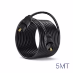 Cable de Audio Óptico Digital 5 Metros Toslink Glink GP-262 Alta Fidelidad, Cable Toslink de 5 metros Glink GP-262 en HD Multimedia PERU SAC