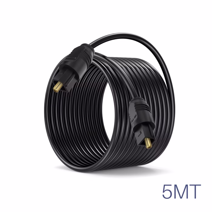 Cable de Audio Óptico Digital  Metros Toslink Glink GP  Alta Fidelidad Cable Toslink de  metros Glink GP  en HD Multimedia PERU SAC