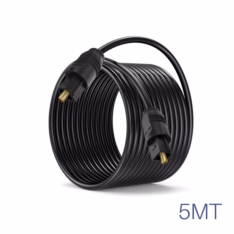 Cable de Audio Óptico Digital  Metros Glink GP  M ED Conexíon en Alta Fidelidad Hi Fi