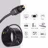 Cable de Audio Óptico Digital 5 Metros Toslink Glink GP-262 Alta Fidelidad, Cable Toslink de 5 metros Glink GP-262 en HD Multimedia PERU SAC