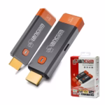 Extensor HDMI Inalámbrico 50M Full HD 60Hz 5.8GHz Lancom GT-HDWL50B, Kit Transmisor y Receptor HDMI Wireless 50m conectado a laptop y proyector en HD Multimedia PERU SAC