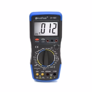 Multímetro Digital HP-760C HoldPeak CAT III 20V 700VAC 1000VDC: con Medidor de Inductancia y Temperatura, Kit de multímetro HP-760C con puntas de prueba termocupla y manual en HD Multimedia PERU SAC