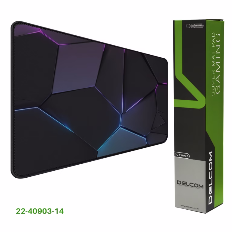 Pad Mouse Gamer XL 900x400mm Diseño Delcom DL-PM005-22-40903 Base Antideslizante, Mouse Pad Gamer XL extragrande de 900x400mm Delcom DL-PM005 con diseño gráfico en HD Multimedia PERU SAC