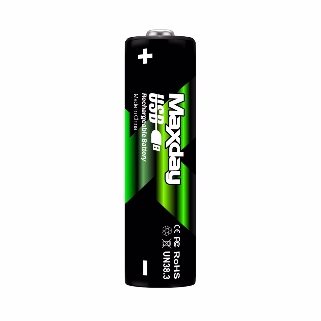 Pack  Pilas AA Recargables Li ion V USB C mWh MaxDay MD  Baterías AA Litio V MaxDay compatibles con controles Xbox y juguetes en HD Multimedia PERU SAC