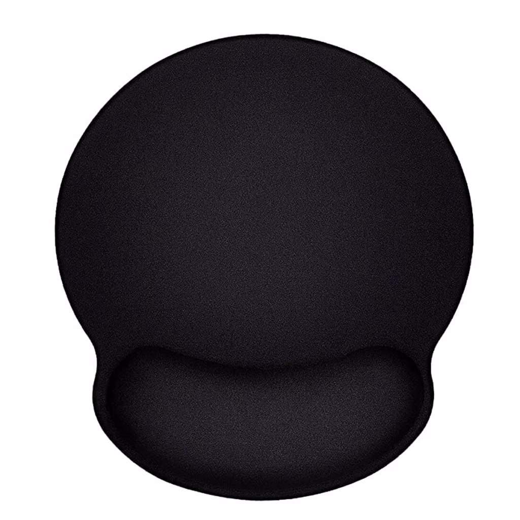 Pad Mouse Ergonómico con Gel Descanso Muñeca Delcom DL PMGBK Negro Mouse pad ergonómico Delcom cm para oficina y prevención de túnel carpiano en HD Multimedia PERU SAC