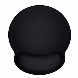 Pad Mouse Ergonómico con Gel Descanso Muñeca Delcom DL PMGBK Negro